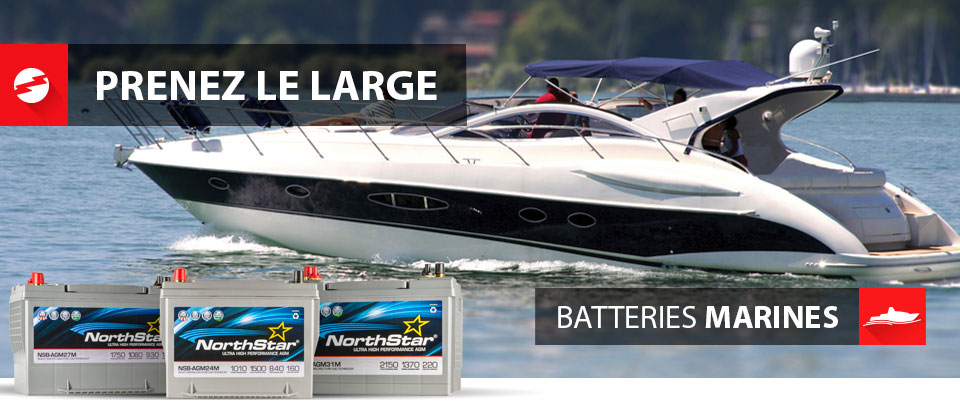 Batteries marine